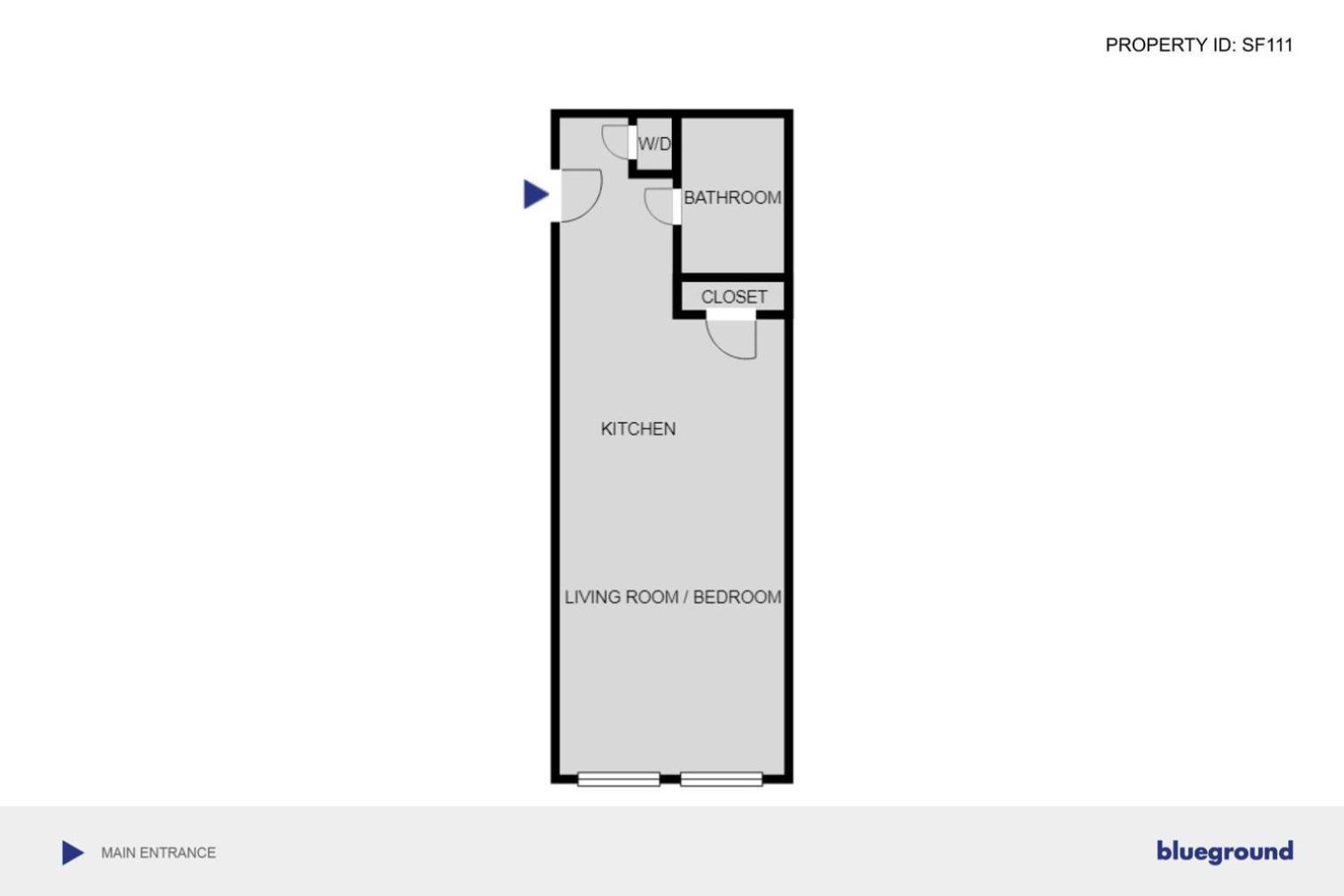 Apartment Hayes Valley Studio W Rooftop Wd 1 Min To Bart Sfo-111